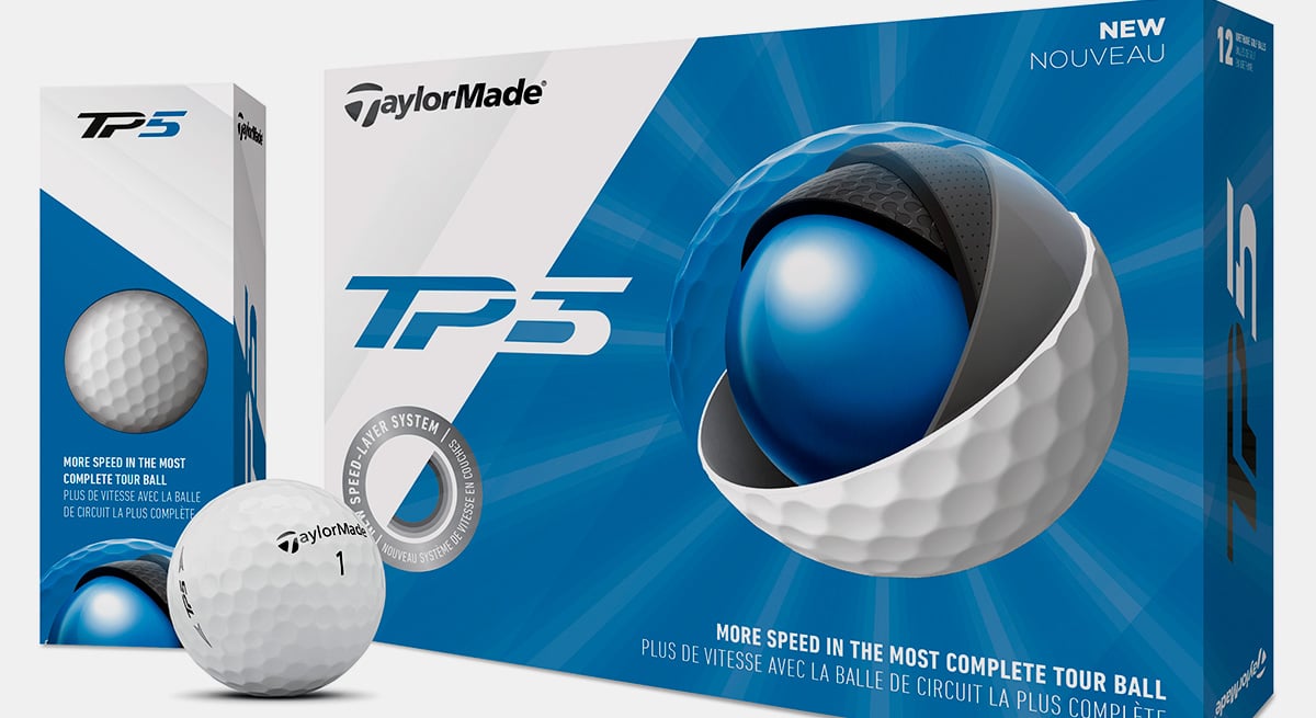 TaylorMade customised golf balls