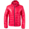 Red Luzat Jacket. 100% Polyester. Air and Water Resistant. Sizes: S, M, L, XL, XXL