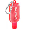 Red Hand sanitizer 30ml with carabiner