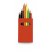Crayons de couleur Garten rouge