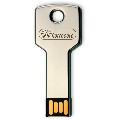 Key Shape USB Flash Drive. regalos promocionales