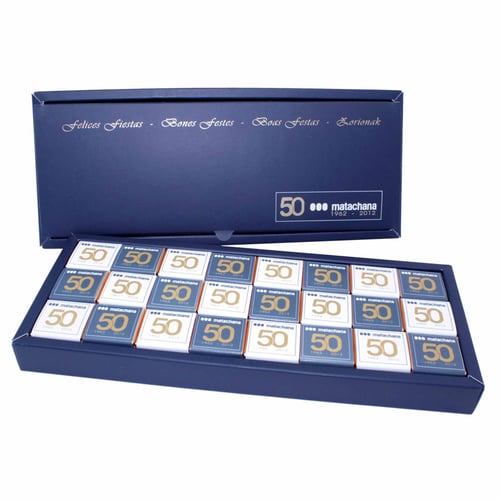 Caja de 24 napolitanas 5gr. regalos promocionales