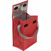 Red Cooler bag with Velcro closing