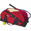 Red Sports travel bag
