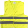 Yellow Promotional safety jacket for children