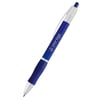 Blue Slim Ball pen with rubber grip