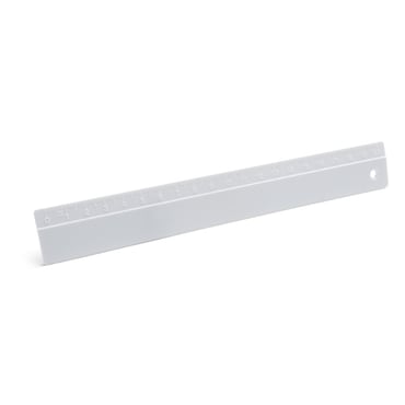 30 cm plastic ruler with embossed scale