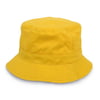 Yellow Cotton canvas bucket hat