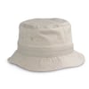 Beige Cotton canvas bucket hat