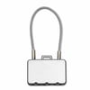 Silver Security Lock Threecode
