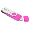 Memória USB Yuba rosa