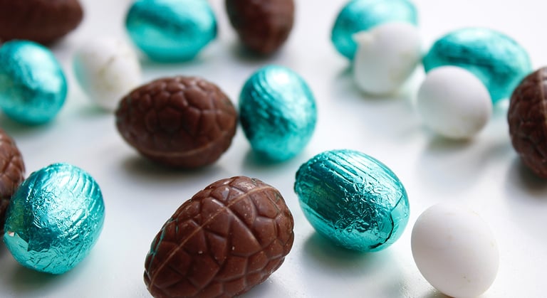 La tradición de los Huevos de Pascua de chocolate
