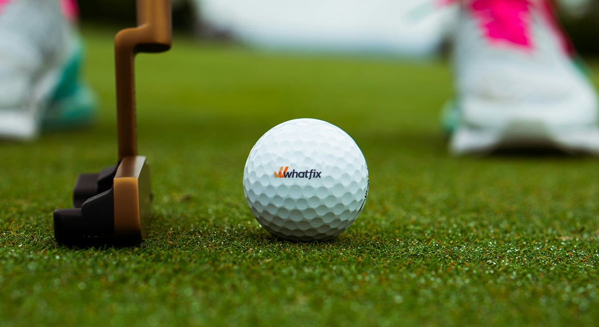 Bedruckte Golfbälle