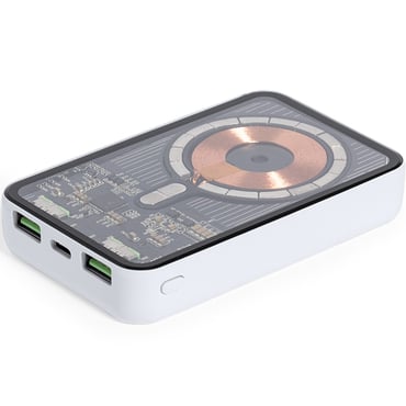 Power bank trasparente 5.000 mAh Bramson
