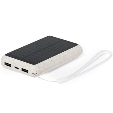 Power bank solare in paglia di grano 5.000 mAh Dawson
