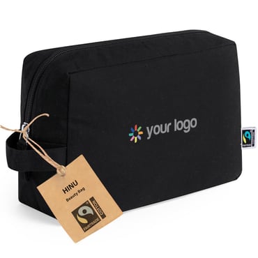 Kosmetiktasche aus Fairtrade-Baumwolle Hinu