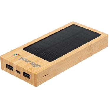 Power bank solare 4.000 mAh bambù Molden