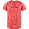 Tee-shirt technique en plastique recyclé RPET Ansar rouge