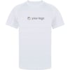 T-shirt técnica personalizada Pieda branco