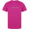 Pink Funktionsshirts mit Logo bedrucken Pieda