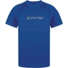T-shirt de sport personnalisé Pieda bleu