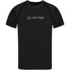 Black Fitness T-shirt for business Felin