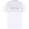 White Breathable sport T-Shirt Grun