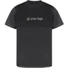 Black Breathable sport T-Shirt Grun