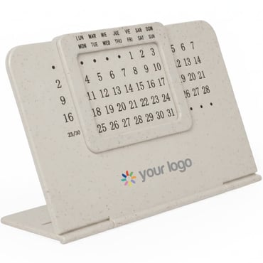 Calendario perpetuo en caña de trigo Zegler
