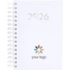 Agenda A5 para personalizar en espiral Filex blanco