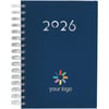 Agenda A5 para personalizar en espiral Filex azul
