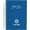 Agenda A5 para personalizar en espiral Filex azul