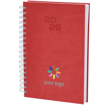 Agenda B5 publicitaria en espiral Pyrux