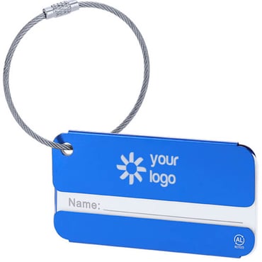 Identificador de maletas aluminio reciclado Halux