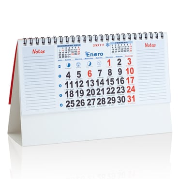 Calendario Sobremesa  Feber