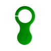 Porta-chaves com moeda Maude verde