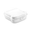 White Sandwich Lunch Box