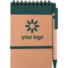 Notebook tascabile Ecocard verde
