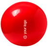 Ballon de plage promotionnel Afina rouge