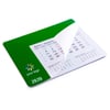 Alfombrilla Calendario Rendux verde