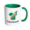 Taza Sublimación Harnet verde
