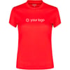 T-Shirt tecnica donna Garua rosso