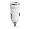 Cargador Coche USB Hikal blanco