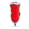 Cargador Coche USB Hikal rojo