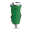 Cargador Coche USB Hikal verde