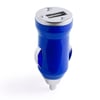 Cargador Coche USB Hikal azul