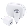 Set Cargadores USB Canox blanco