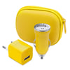 Set Cargadores USB Canox amarillo
