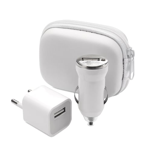 Set Cargadores USB Canox. regalos promocionales