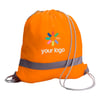 Mochila de cuerdas reflectante Cawa naranja